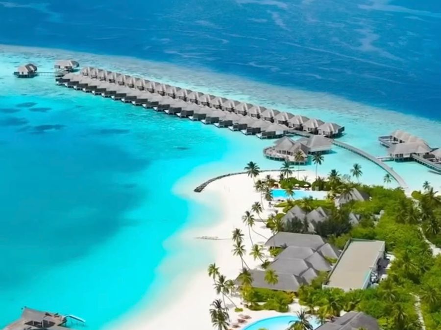 Resort nas Maldivas